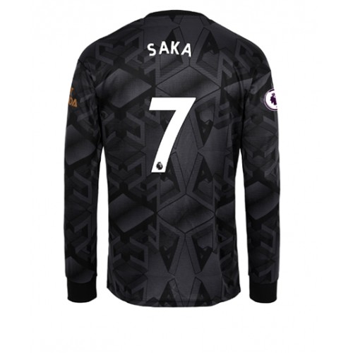 Arsenal Bukayo Saka #7 Bortedrakt 2022-23 Langermet Arsenal Bukayo Saka #7 Bortedrakt 2022-23 Langermet